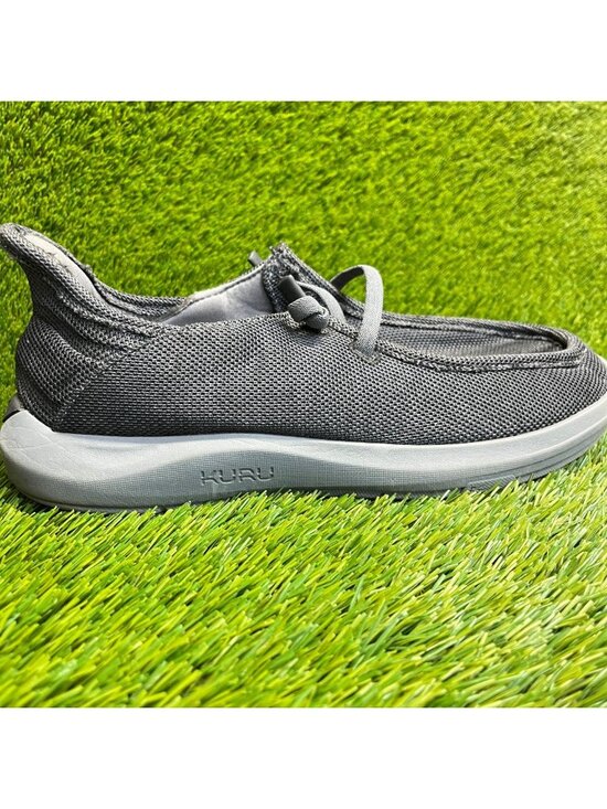 Kuru Draft Rento Mens Size 10 Black Gray Classic Outdoor Walking Slip-On Shoes main image 5